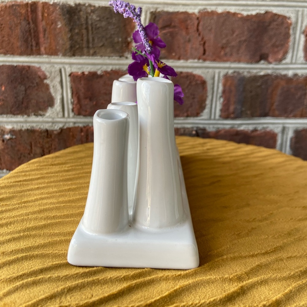Handcrafted bud vase, desk accessory, or fabulous holder for make-up brushes - Picture 4 of 7